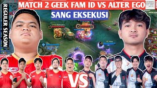 [ FULL MATCH ] ALTER EGO VS GEEK FAM ID MATCH 2 | MPL ID S13 - WEEK 3 DAY 2 #weownthis #mpl