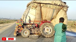 Massey tractor accident dangerous video driver safe 260 tractor 2024 model