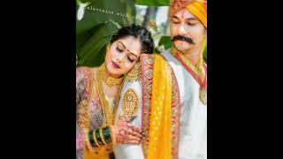 साजनाची स्वारी आली ग दारी... Abhijit swetchandra wedding photos 😍😘 #shorts #weddingphoto