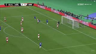 Giroud goal vs Arsenal in the Europa League Final (English Commentary)