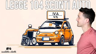 Legge 104 e acquisto auto: tutte le agevolazioni in 5 minuti