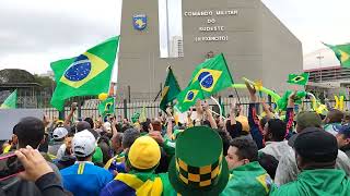 Comando militar do sudeste ( ll exercito) na paralisação contra o atual senário do nosso país.