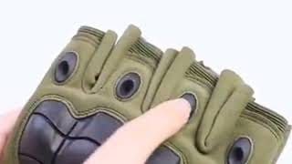 Sarung Tangan Setengah Jari Tactical Military Gloves Motor Sepeda shohiby store