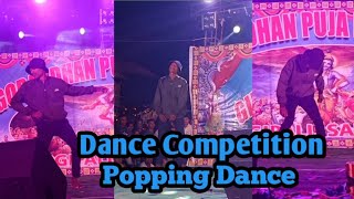 Dance Competition || Popping dance || Girigobardhan Puja  Sargi Pali || C Grofy || Urban Shiba daa||