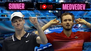 Jannik Sinner vs Daniil Medvedev · ATP Finals 2024 · LIVE TENNIS WATCHALONG