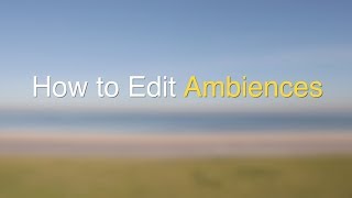 Film Sound - How to Edit Ambiences