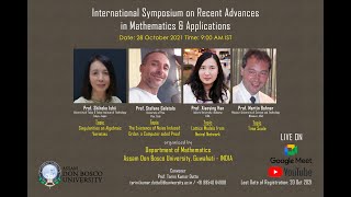 International Symposium on Recent Advances in Mathematics & Applications