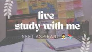 162 days left for neet ug|study with live |neet aspirant | clear backlog #youtube #neet #jee #study