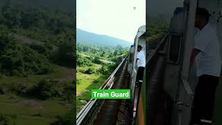 Powerful Loco Motive 12000 Hp In Indian Railway ||  Goods Guard || Ankitakumari78 #viral #shorts