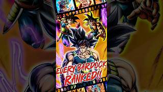 Every Bardock Unit RANKED in Legends #shorts