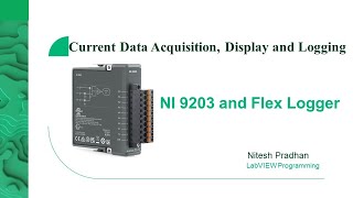 NI 9203 | Current Data Acquisition, Display and Logging | LabVIEW