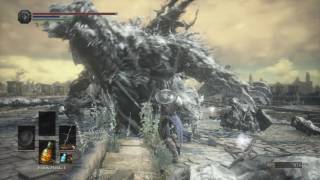 DARK SOULS™ III_breaking leg and riposting the stray demon