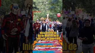 #Querétaro inicia festejos de #DíaDeMuertos con altar monumental y eventos en la Alameda Hidalgo