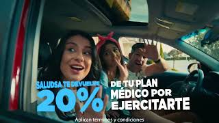 Contrata Saludsa y te devolvemos 20% de tu Plan Médico por ejercitarte