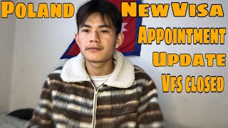 POLAND VISA APPOINTMENT NEW UPDATE 2023 VFS DATE CLOSED NEW DELHI 🇵🇱