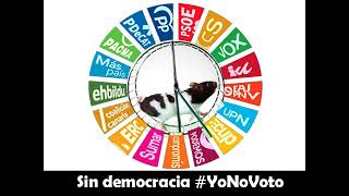 Sin democracia #YoNoVoto