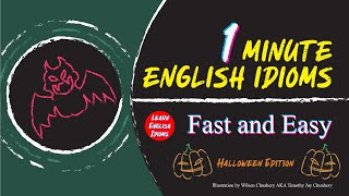 Learn English Idioms Halloween Special Edition