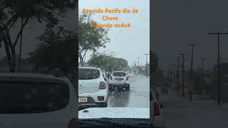 Avenida Recife no dia de chuva Para Tudo🚧🚧🚧