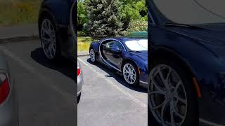 Bugatti Chiron on the Hillsborough tour d'elegance 2023