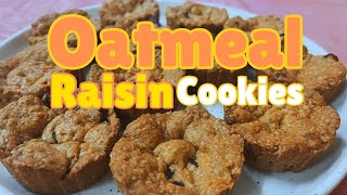 Resepi Oatmeal Raisin Cinnamon Cookies macam Subway