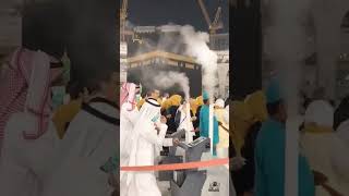 mecca during cleaning mashallah #محمدصلى_الله_عليه_وسلم #youtubeshorts #shortfeed