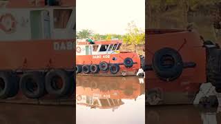 kapal tugboat dabo 402 sandar di jetty ambo ower#shortvideo #kapal#shorts