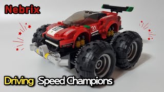 스피드 챔피언 구동하기 ⚡️ Driving Speed Champions WZ-8031 - Speed Build & Review