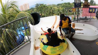 A'Famosa Water Theme Park - Tube Tunnel Water Slide