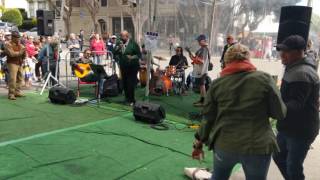 Fazz perform blues with a random singer - first song