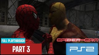 SPIDER-MAN (2002 Video Game) PS2 PLAYTHROUGH WALKTHROUGH I PART 3 | SHOCKER BOSS BATTLE