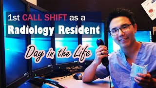 My 1st Call Shift as a Doctor in Residency | Day in the Life of a Radiology Resident