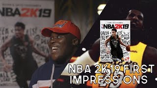 NBA 2K19 FIRST IMPRESSIONS HANDS ON - BEST NBA 2K GAME? FIRST YOUTUBE EVENT! @NBA2K