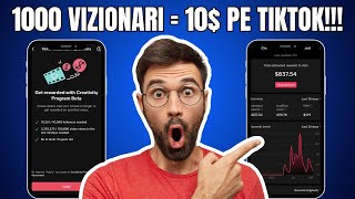 Cum Sa Activezi Programul De Creativitate  BETA Pe TikTok Si Cum Sa Castigi Bani Din Vizionari?! P1