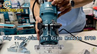 Máy Đánh Cạnh/Phay Cầm Tay Điện Makita 3709| Electric Trimmer (6.35mm)|Công Cụ Máy Móc