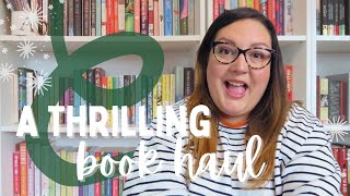 HAULING TONS OF THRILLERS AND MYSTERIES! | BOOK HAUL