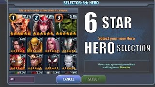 Marvel Future Fight | 6 Star Hero Opening!