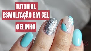 Passo a passo de como fazer esmaltação em gel em unhas naturais (gelinho, semi permanente) nails 21