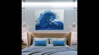 The World's Most Insane Water Wave Painting #Shorts