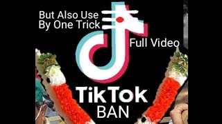 How to do Video with tiktok videos | Tik Tok Ban | One Trick To Use |Full Video Kannada language