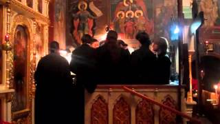 Three Hierarchs Service 2011 -  Troparia - from Vespers