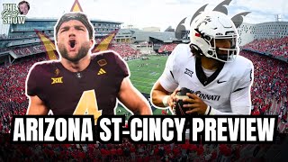 Arizona State Sun Devils at Cincinnati Bearcats Preview & Prediction | The Groff Show