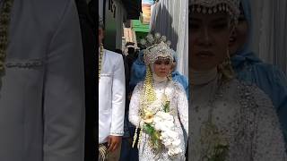 Bahagianya pengantin setelah selesai ijab kabul #shorts #pengantin #empatmata