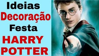 Ideias de lembrancinhas de festa - tema Harry Potter