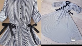 latest long dress design cutting and stitching step by step