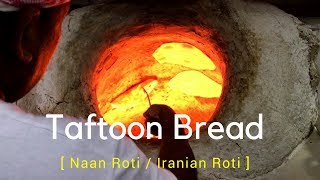 Taftoon Bread (Naan Roti) / Iranian Roti in Matar Qadeem | Qatar Street Food | How To Make