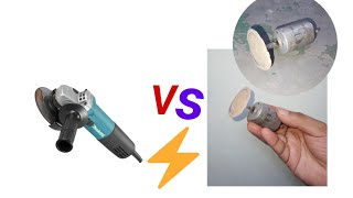 How to Make a Homemade Angle Grinder Sander/Polisher in Minutes!