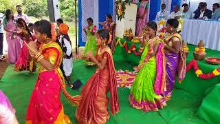 Yalehalli Rawe school children cultural program