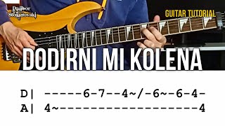 Zana - Dodirni Mi Kolena | Lekcija Za Gitaru | Guitar Tutorial | Dalibor Stojanovski