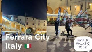 Colorguard performance in Ferrara city|Danza e bandiere in Ferrara 2023|Ferrarra Centro Storico🇮🇹