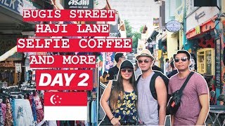 Exploring Singapore - Bugis, Haji Lane, Selfie Coffee & More (Vlog)